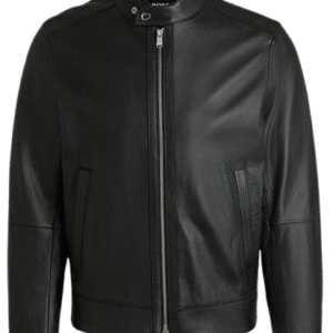 Leather Jacket (Flap Collar)