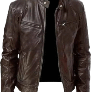Genuine Leather Jacket Brown